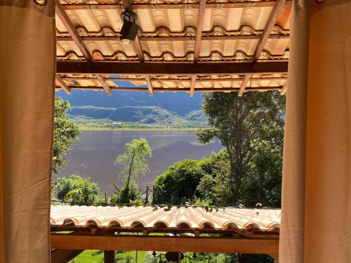Casas E Apartamentos Da Praia, Lapinha Na Beira Do Lago Santana Do Riacho Exterior photo